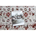 Kab. Vintage szőnyeg 22212061 krém / piros klasszikus 160x230 cm