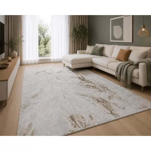 Den. Sunpro B9986A bézs 80X150Cm modern szőnyeg