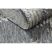 Szőnyeg SOLE D3842 hexagoane lapos szövött szürke / bézs 80x250 cm