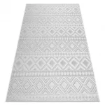 Kab. Szőnyeg SOLE D3851 Boho gyémánt lapos szövött bézs 120x170 cm