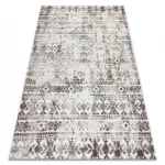 Kab. Szőnyeg SOLE D3732 Aztec gyémánt lapos szövött bézs 140x190 cm