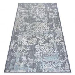   Kab. Szőnyeg SOLE D3812 lapos szövött szürke / bézs 160x220 cm