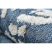 Szőnyeg SOLE D3841 hexagoane lapos szövött kék / bézs 180x270 cm