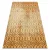 Kab. Modern szőnyeg MUNDO D5751 glamour szabadtéri narancssárga / fekete 80x250 cm