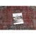 Modern szőnyeg MUNDO E0691 vintage szabadtéri piros / bézs  80x250 cm