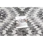Kab. Modern szőnyeg MUNDO D7461 gyémánt 3D szabadtéri szürke / bézs  120x170 cm