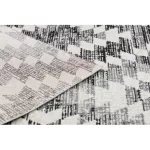 Kab. Modern szőnyeg MUNDO D7461 gyémánt 3D szabadtéri szürke / bézs  120x170 cm