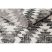 Modern szőnyeg MUNDO D7461 gyémánt 3D szabadtéri szürke / bézs  120x170 cm