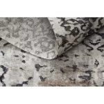 Kab. Modern szőnyeg MUNDO E0681 vintage szabadtéri bézs / fekete 120x170 cm
