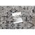 Modern szőnyeg MUNDO E0681 vintage szabadtéri bézs / fekete 140x190 cm