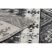 Modern szőnyeg MUNDO E0651 etnikai szabadtéri bézs / fekete 180x270 cm