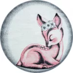 Ay. BAMBI 850 PINK 120 x 120 -kör szőnyeg