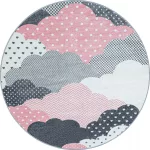 Ay. Bambi 820 pink 160 x 160 -kör szőnyeg