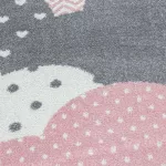 Ay. Bambi 820 pink 160 x 160 -kör szőnyeg
