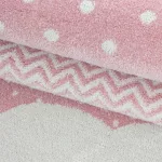 Ay. Bambi 820 pink 160 x 160 -kör szőnyeg