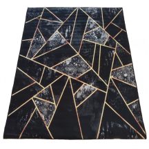 Dywan BLACK and GOLD N 16 120 x 180 cm szőnyeg