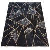 Dywan BLACK and GOLD N 16 160 x 220 cm szőnyeg