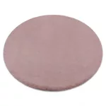 Kab. Szőnyeg BUNNY kör rózsaszín kerék 80 cm