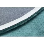 Kab. Szőnyeg BUNNY kör aqua kék kör 100 cm