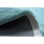 Kab. Szőnyeg BUNNY kör aqua kék kör 100 cm