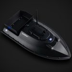 Etetőhajó C12 hátrakidobós fekete