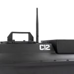 Etetőhajó C12 GPS hátrakidobós fekete