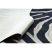 Szőnyeg mesterséges marhabőr, Zebra G5128-1 fehér fekete bőr 100x150 cm