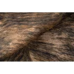 Kab. Szőnyeg mesterséges bőr G5072-1 barna bőr 180x220 cm