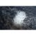 Modern, mosható szőnyeg LAPIN shaggy, csúszásgátló elefántcsont / fekete 133x180 cm