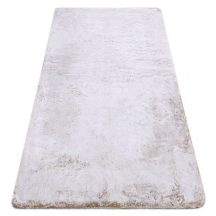   Modern, mosható szőnyeg LAPIN shaggy, csúszásgátló bézs / elefántcsont 180x270 cm