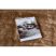 Modern, mosható szőnyeg LAPIN shaggy, csúszásgátló elefántcsont / barna 180x270 cm