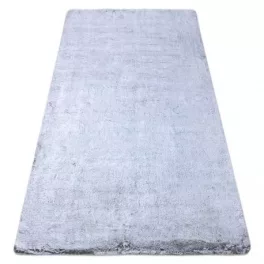   Kab. Modern, mosható szőnyeg LAPIN shaggy, csúszásgátló szürke / elefántcsont 160x220 cm