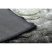 Modern FLIM 008-B2 shaggy szőnyeg, körök - szürke 80x150 cm