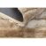 Modern FLIM 007-B2 shaggy szőnyeg, Csík - bézs 80x150 cm