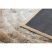 Modern FLIM 008-B1 shaggy szőnyeg, körök - bézs 80x150 cm