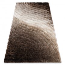   Modern FLIM 006-B2 shaggy szőnyeg, Hullámok - barna 80x150 cm