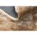 Modern FLIM 008-B1 shaggy szőnyeg, körök - bézs 120x160 cm