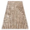 Modern FLIM 010-B1 shaggy szőnyeg, labirintus - bézs 120x160 cm