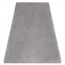   Modern, mosható szőnyeg POSH shaggy, plüss, vastag, csúszásgátló, szürke  50x80 cm