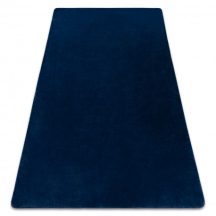   Modern, mosható szőnyeg POSH shaggy, plüss, vastag, csúszásgátló, sötétkék 50x80 cm