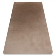   Modern, mosható szőnyeg POSH shaggy, plüss, vastag, csúszásgátló, teve bézs 50x80 cm