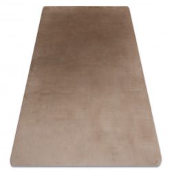 Modern, mosható szőnyeg POSH shaggy, plüss, vastag, csúszásgátló, teve bézs 50x80 cm