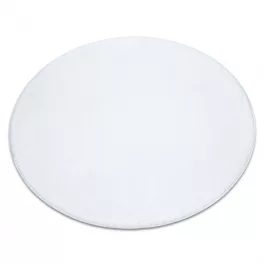   Kab. Modern, mosható szőnyeg POSH kör shaggy, plüss, vastag, csúszásgátló, elefántcsont  kör 60 cm