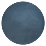 Kab. Modern, mosható szőnyeg POSH kör shaggy, plüss, vastag, csúszásgátló, kék kör 80 cm