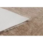 Kab. Modern mosható szőnyeg SHAPE 3148 Csillag shaggy - bézs plüss, csúszásgátló 80x80 cm