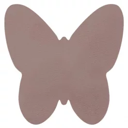   Kab. Modern mosható szőnyeg SHAPE 3150 Pillangó shaggy - pirosító rózsaszín plüss, csúszásgátló 80x80 cm