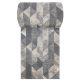 Chodnik Vista 01 - szürke - szélesség 60-120 cm 90 cm szőnyeg