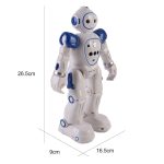 Cady robot intelligens, érzékelős, interaktív játék kék