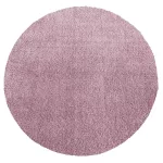 Dywan Kamel Koło - pink pudrowy