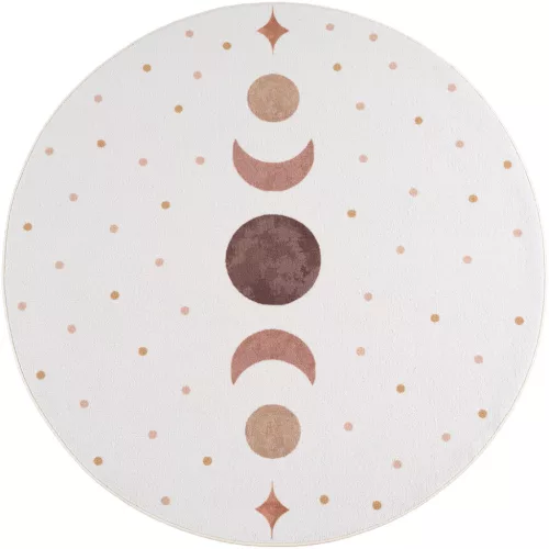Ay. Coco 1136 krém kör gyerekszőnyeg 200 x 200 cm